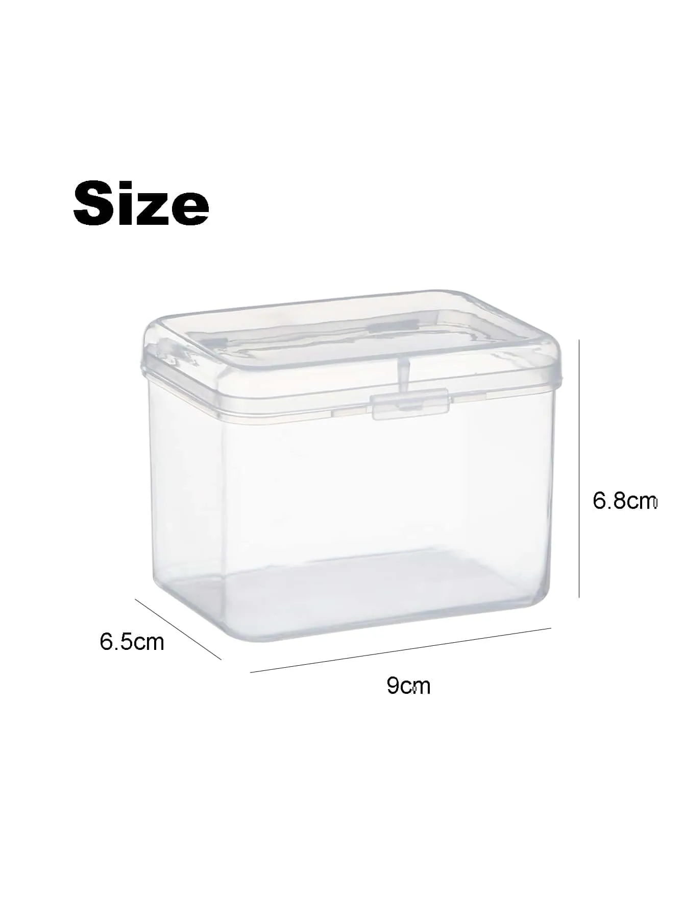 1pc Makeup Puff Storage Box