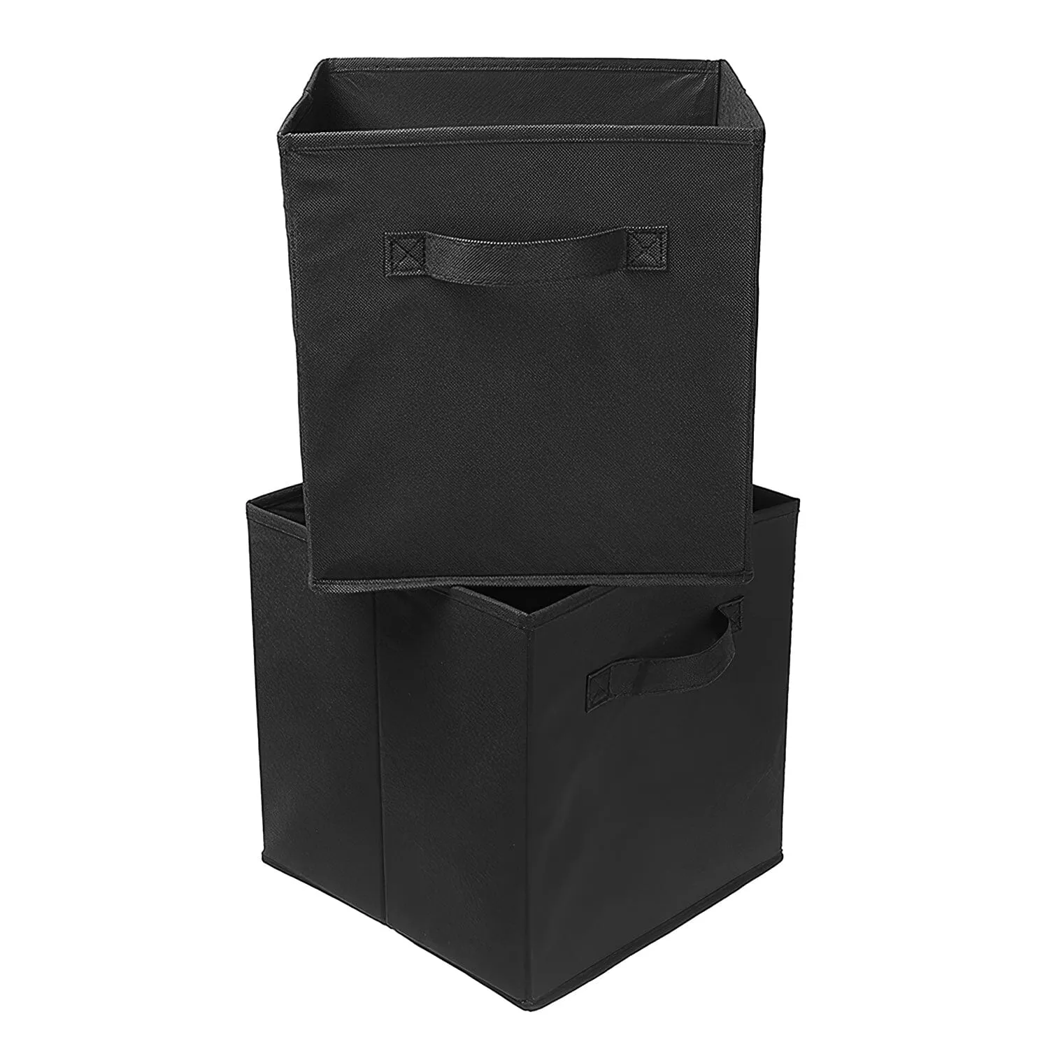 2-Piece Set: Storage Bin Non-Woven Fabric Cube Organizer