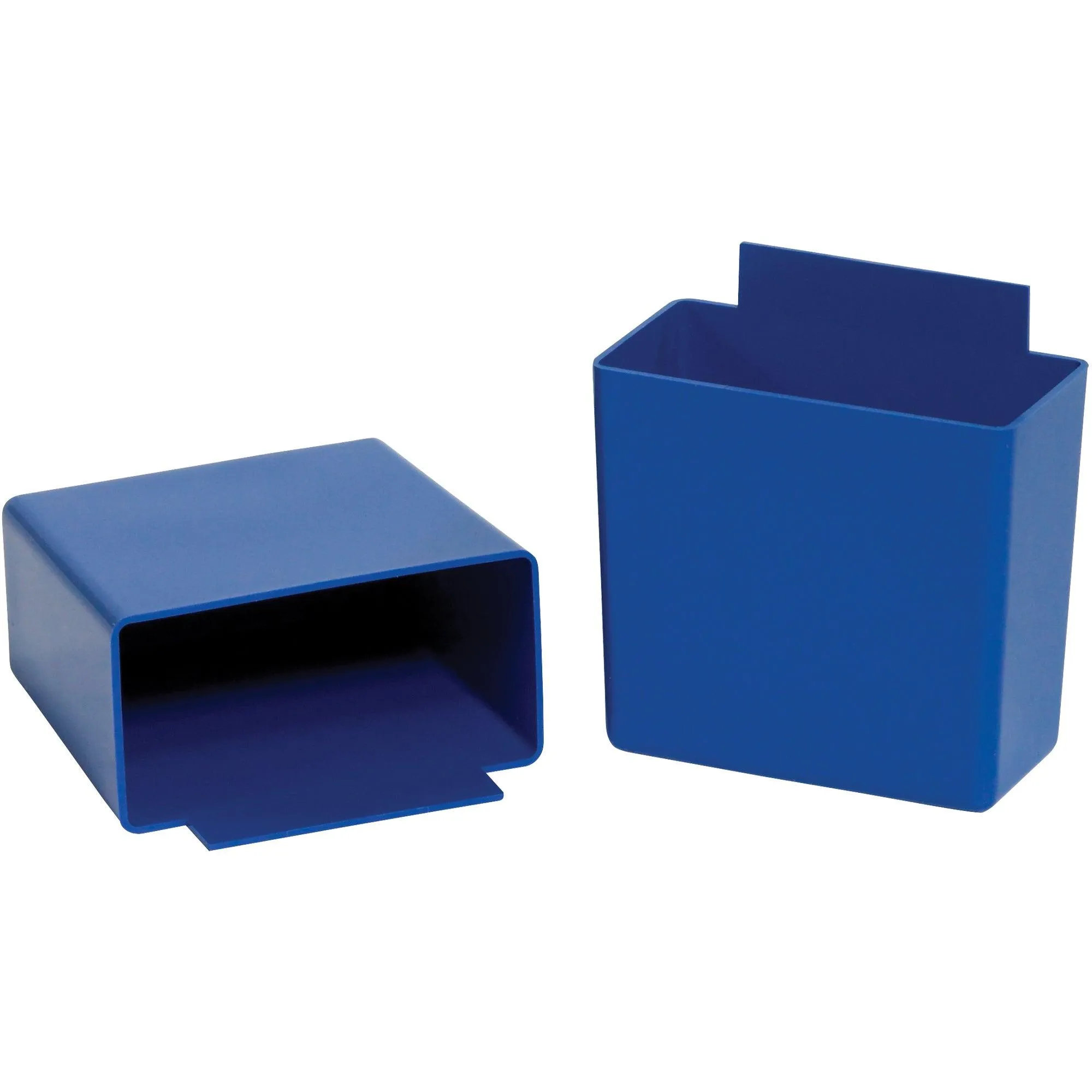 3 1/4 x 1 3/4 x 3 Blue Shelf Bin Cups