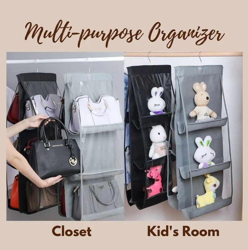 3-Layer Handbag Hanging Organizer