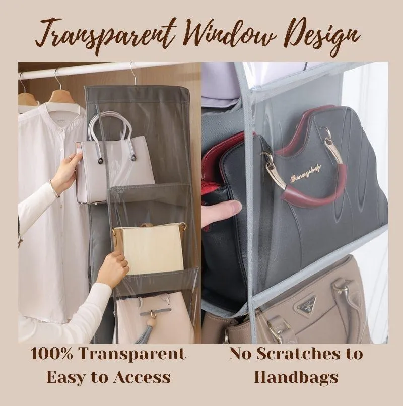 3-Layer Handbag Hanging Organizer