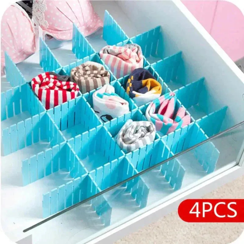 4 Pcs Draw Partitions ( Random Colour )