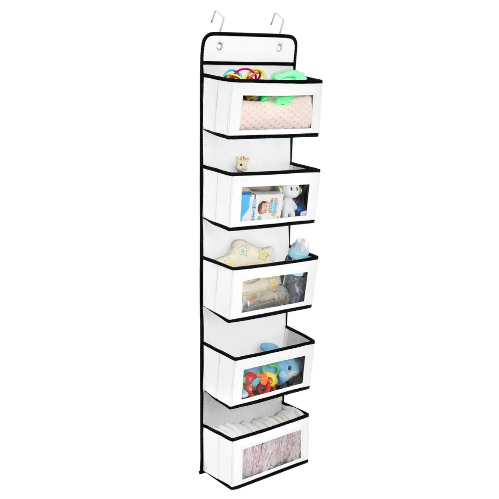 5-Shelf Over Door Hanging Organizer (49.4*13.11 IN)