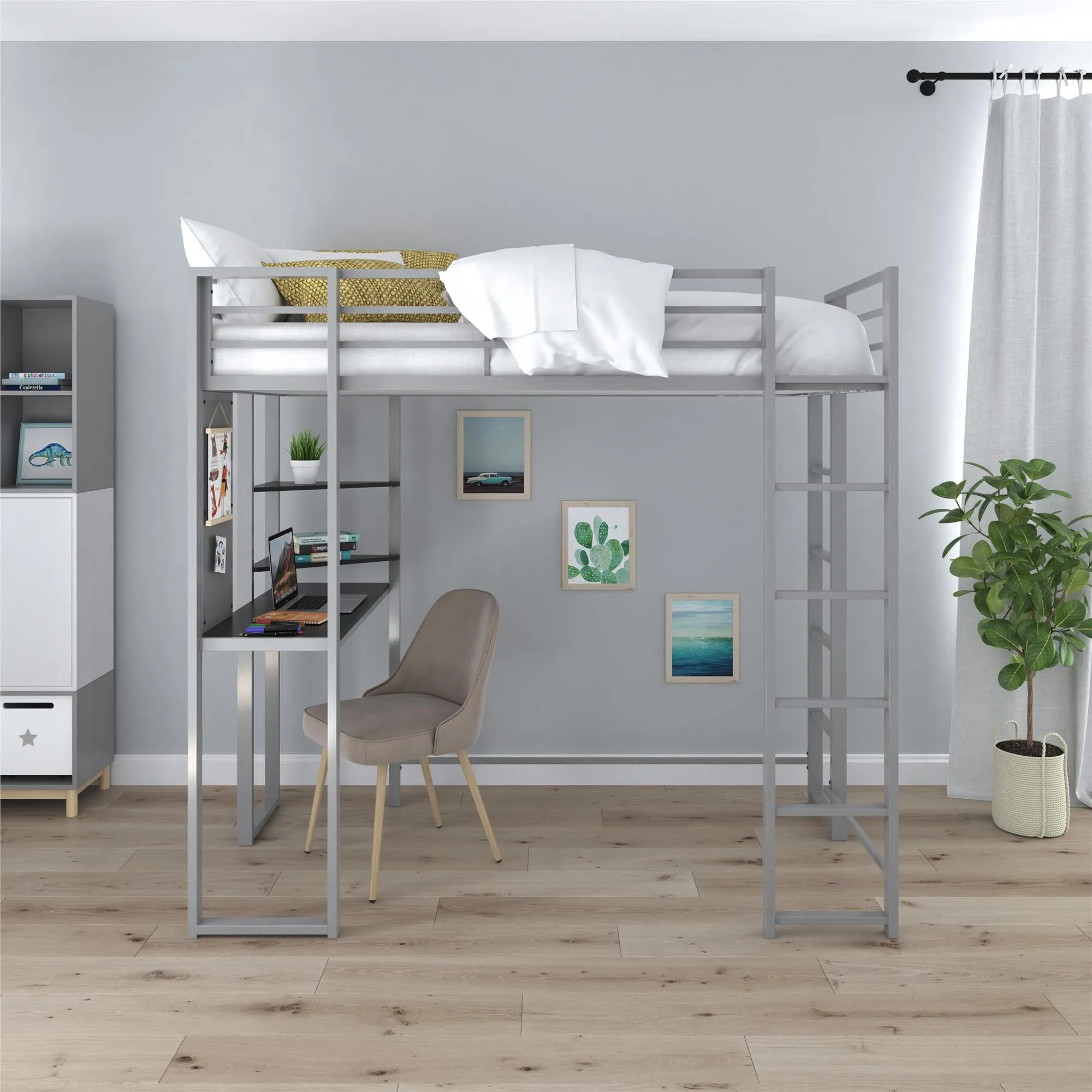 Abode Loft Bed with Desk