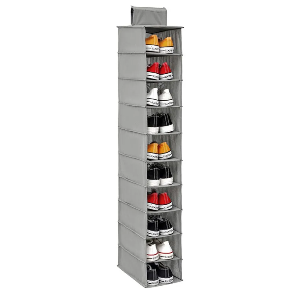 「Buy 3 Free Shipping 」10-Shelf Hanging Shoe Organizer