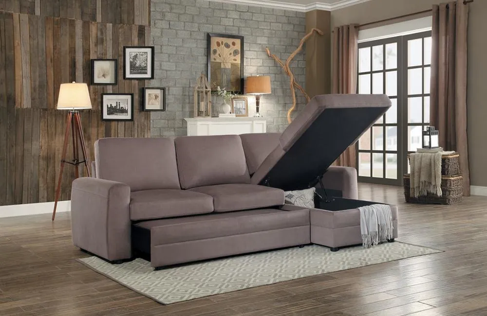 Clayton Sectional Sofa with Sleeper