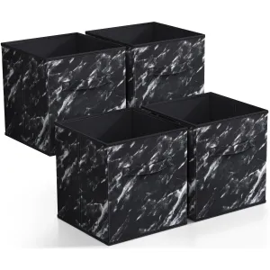 Cube Fabric Storage 11" Bin (4 Pack)