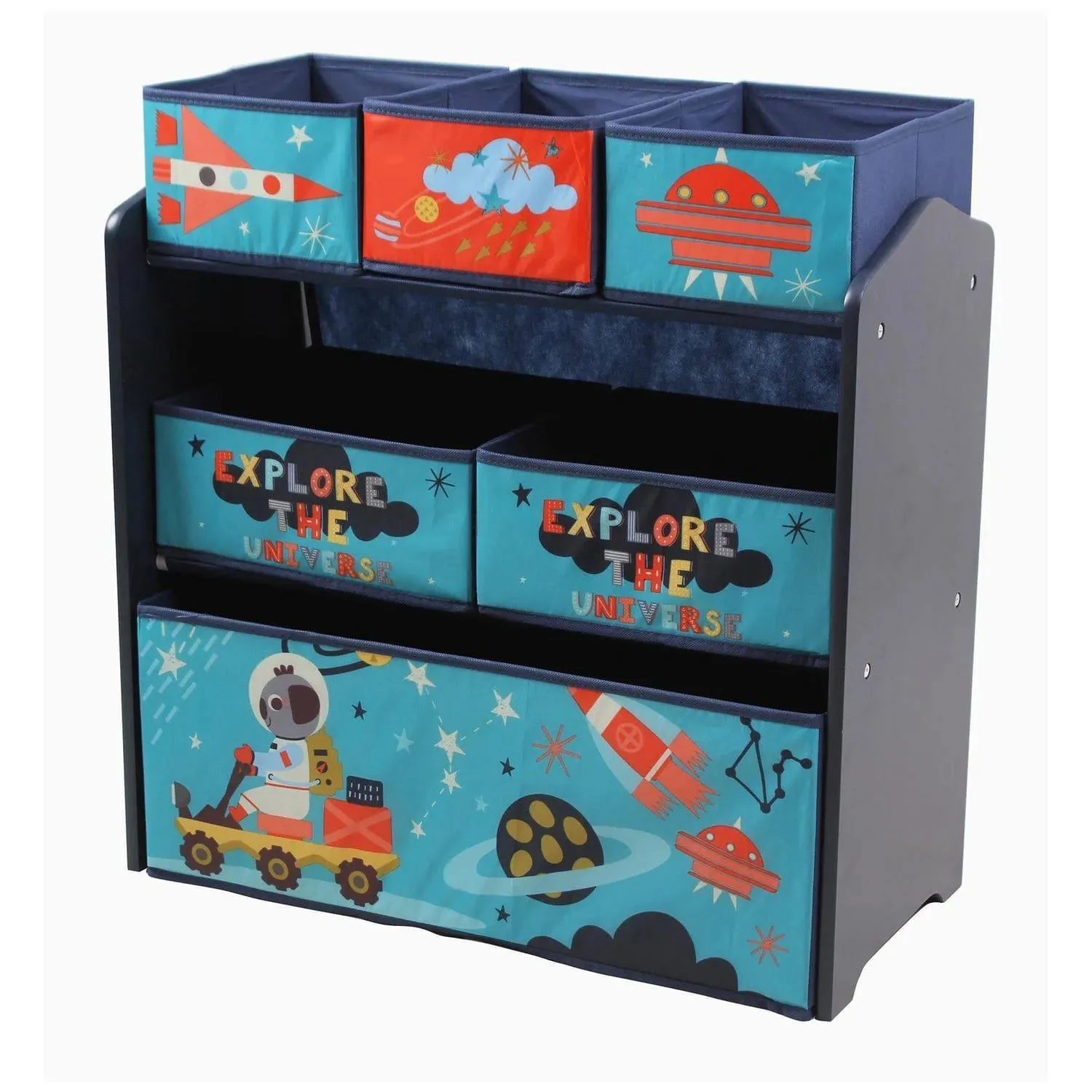 Danawares Outer Space Wooden Storage Bins