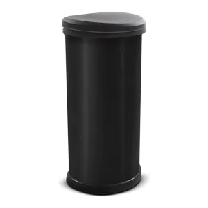 Deco Push Bin 40L Black