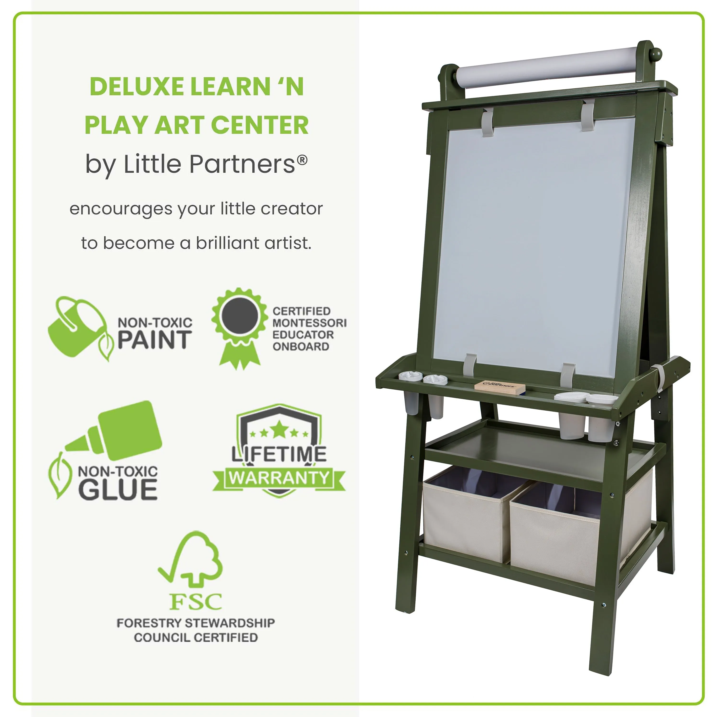 Deluxe Learn & Play Art Center