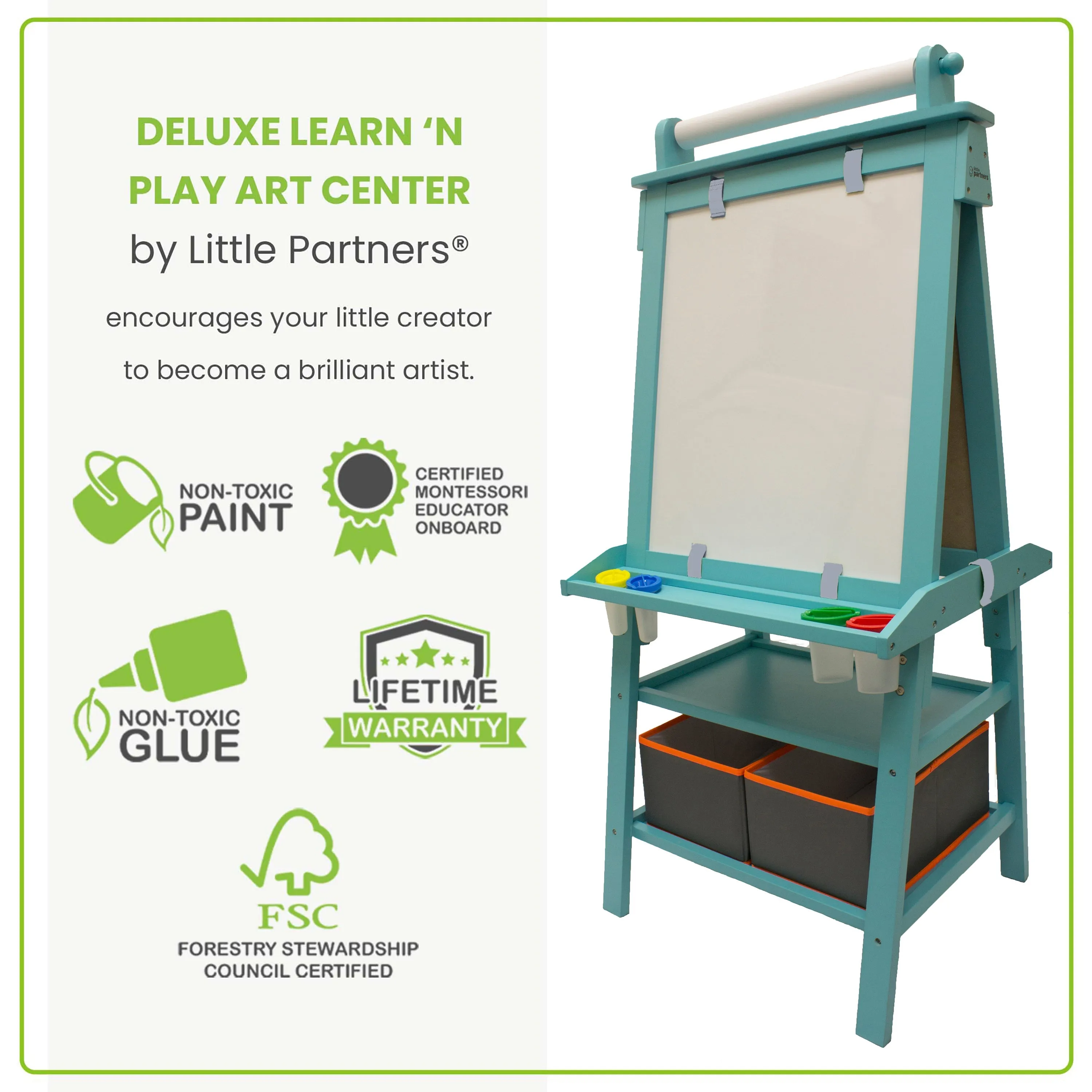 Deluxe Learn & Play Art Center