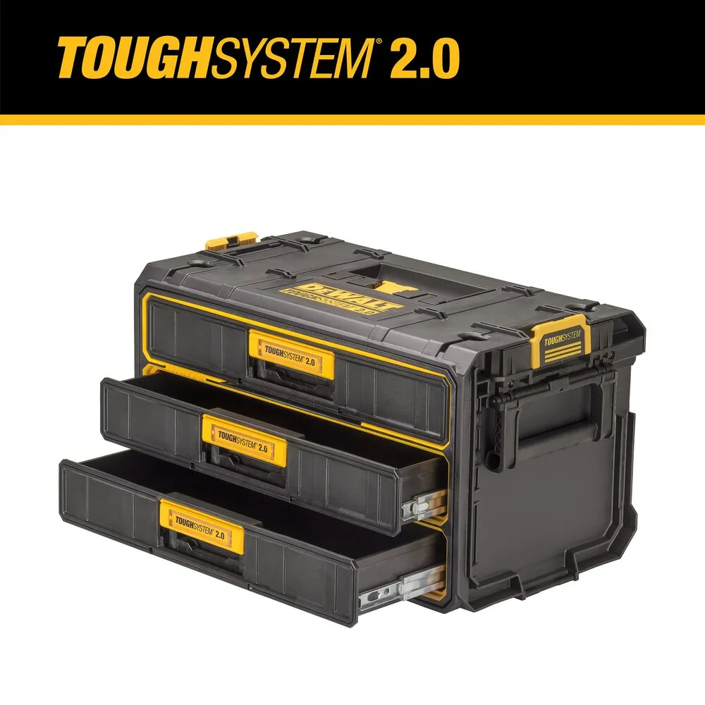 DeWALT DWST08330 TOUGHSYSTEM 2.0 Three-Drawer Unit