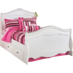 Exquisite Twin Sleigh Bed w/Storage