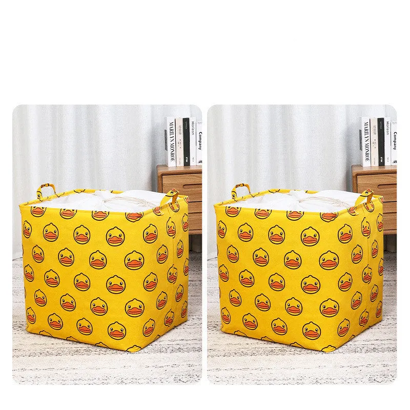 Fabric Household Clothes Storage Basket