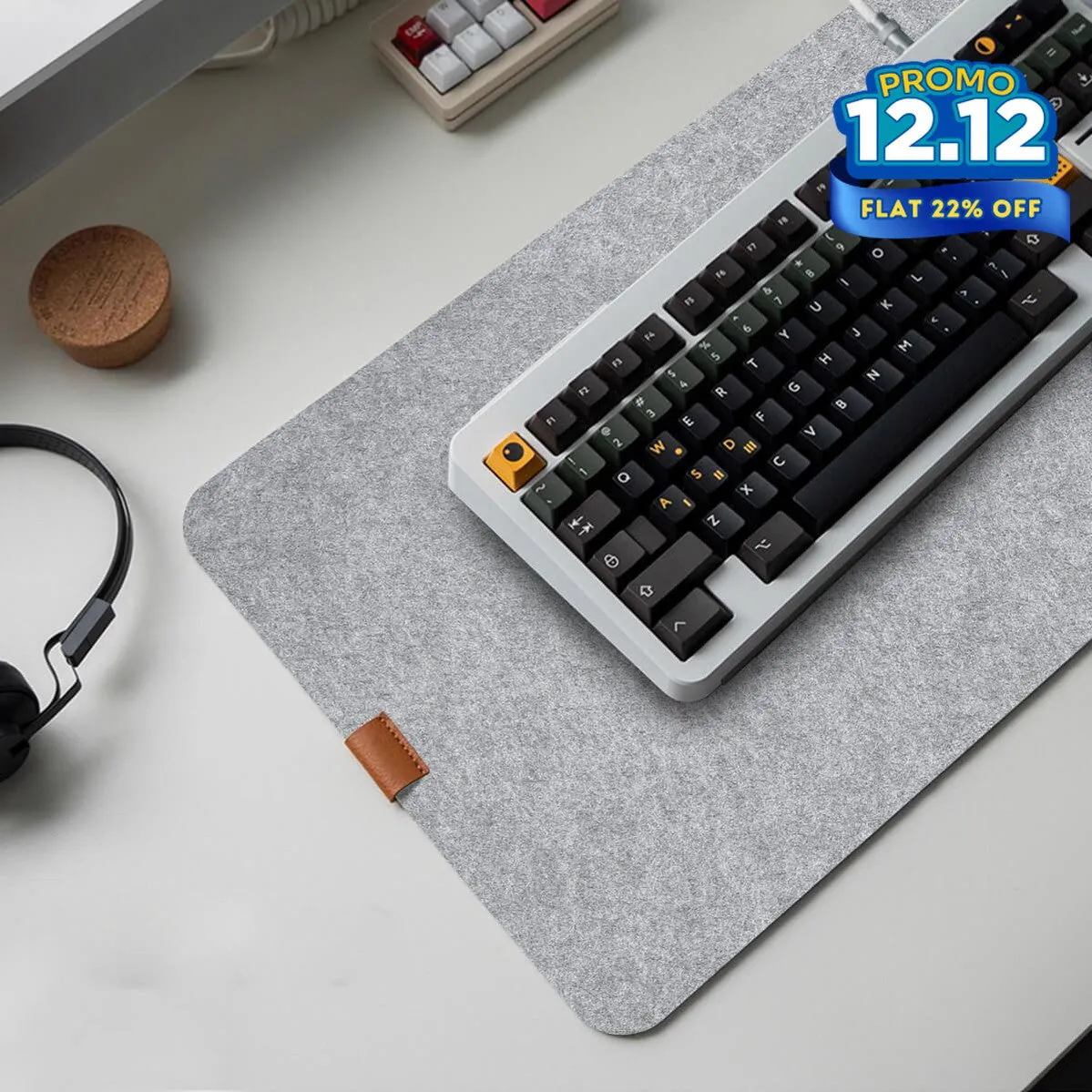 Felt Wool Computer Desk Mat