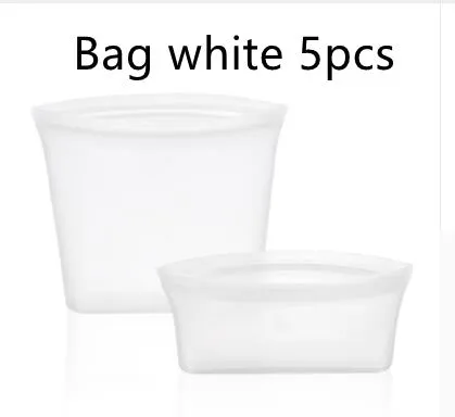 Food Silicone Bag Fresh-keeping Storage Box