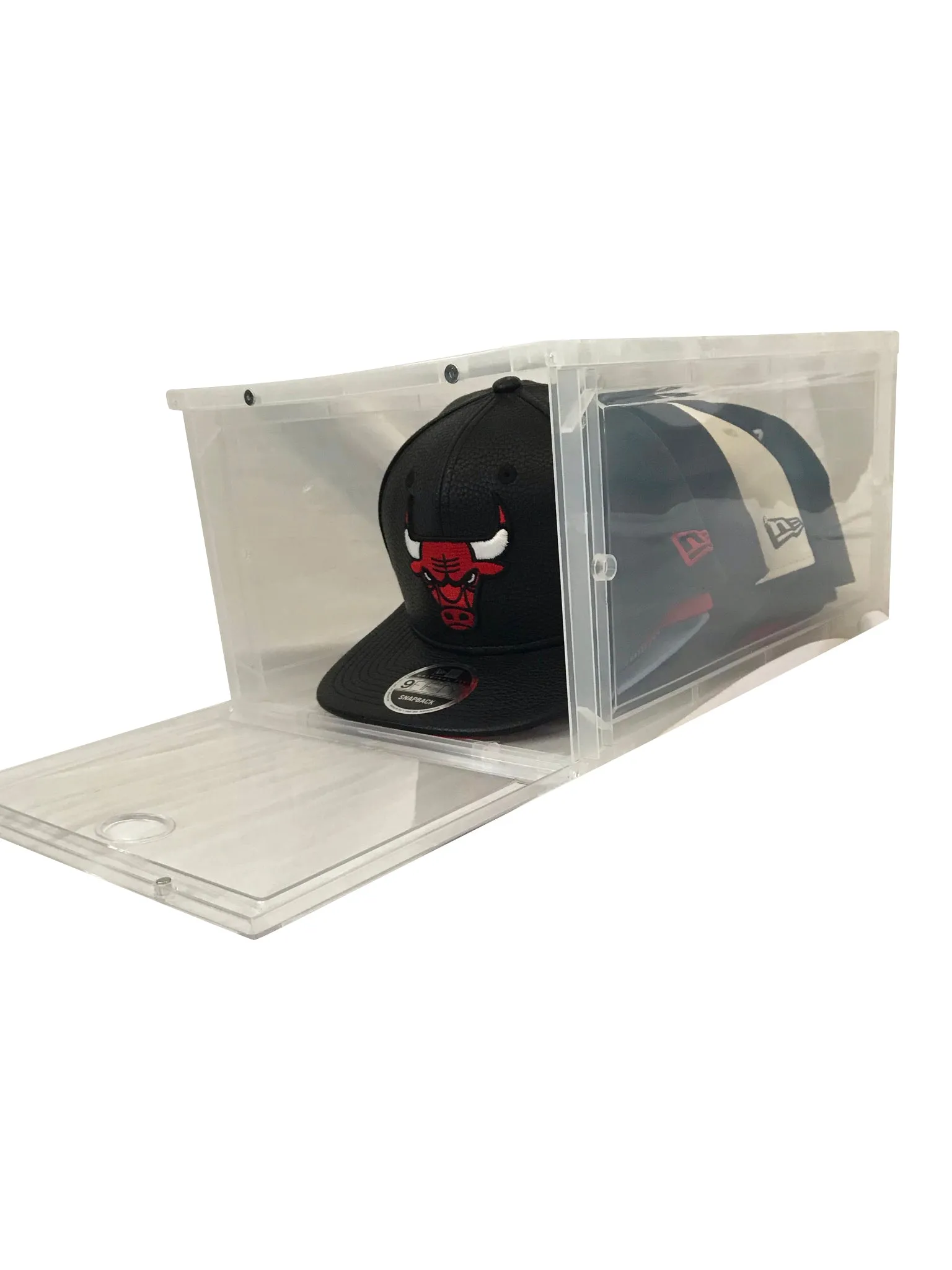 Hat Storage Plastic Display Case Style - Clear Hat Organizer