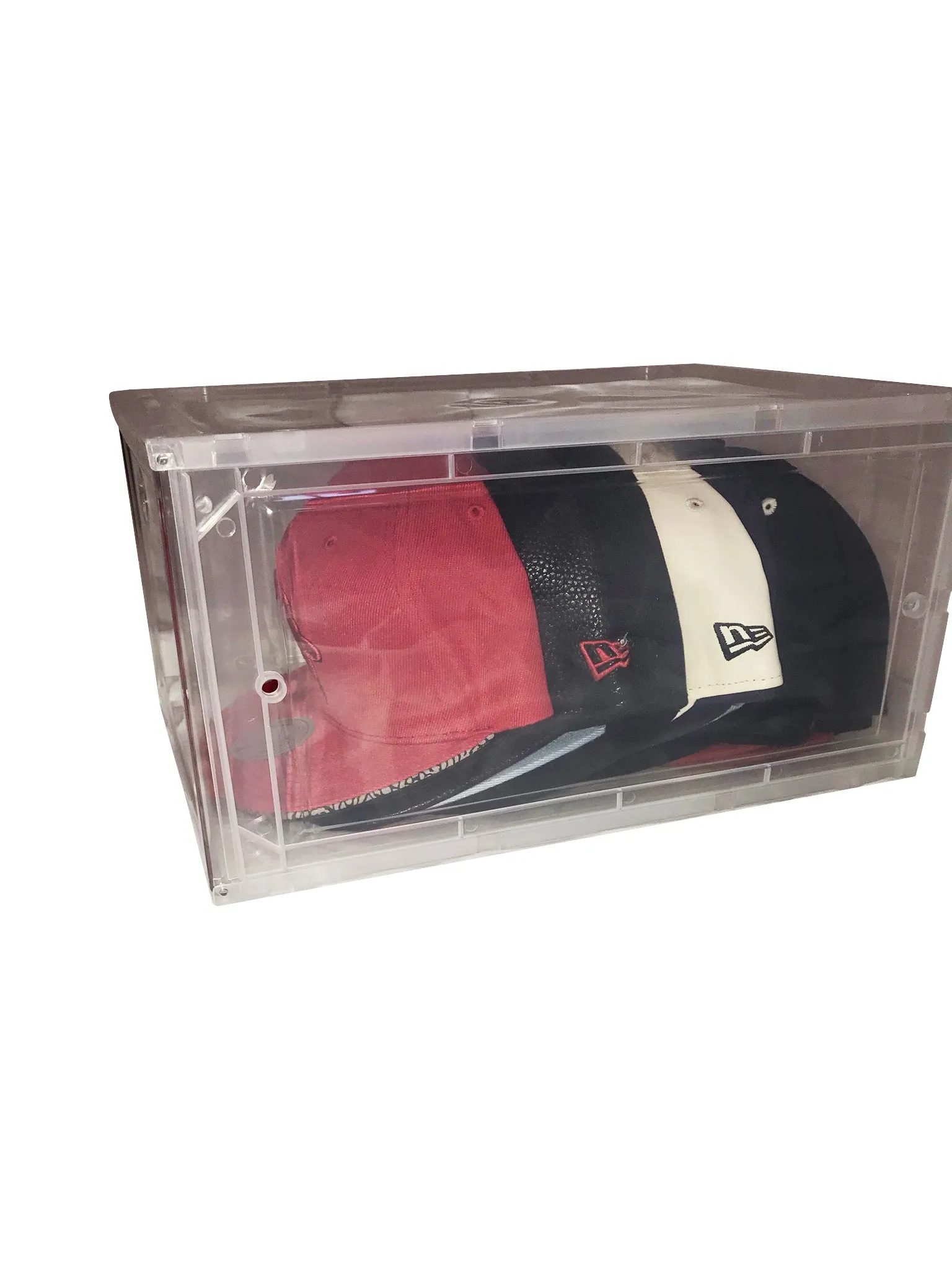 Hat Storage Plastic Display Case Style - Clear Hat Organizer