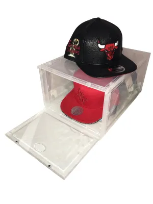 Hat Storage Plastic Display Case Style - Clear Hat Organizer