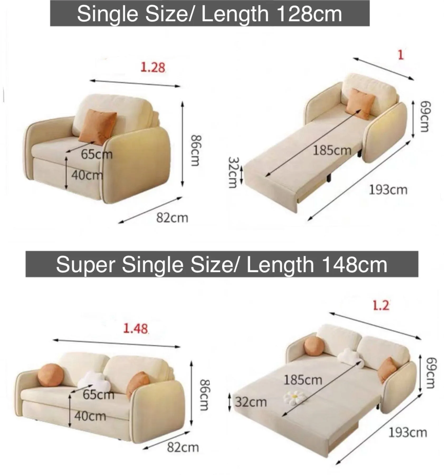 Jamier Scratch Resistant Storage Sofa Bed