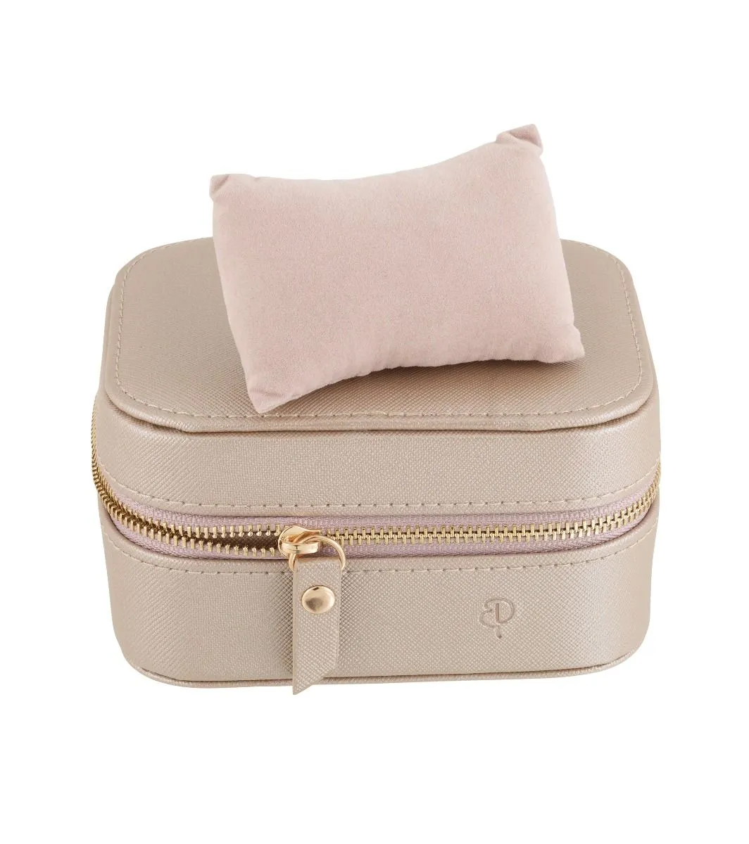 Jewellery Travel Case L Light Clay