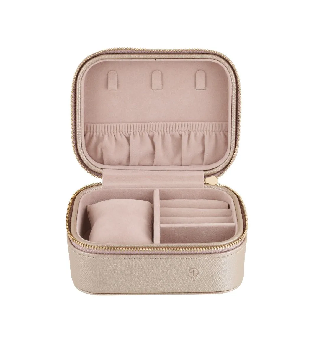 Jewellery Travel Case L Light Clay