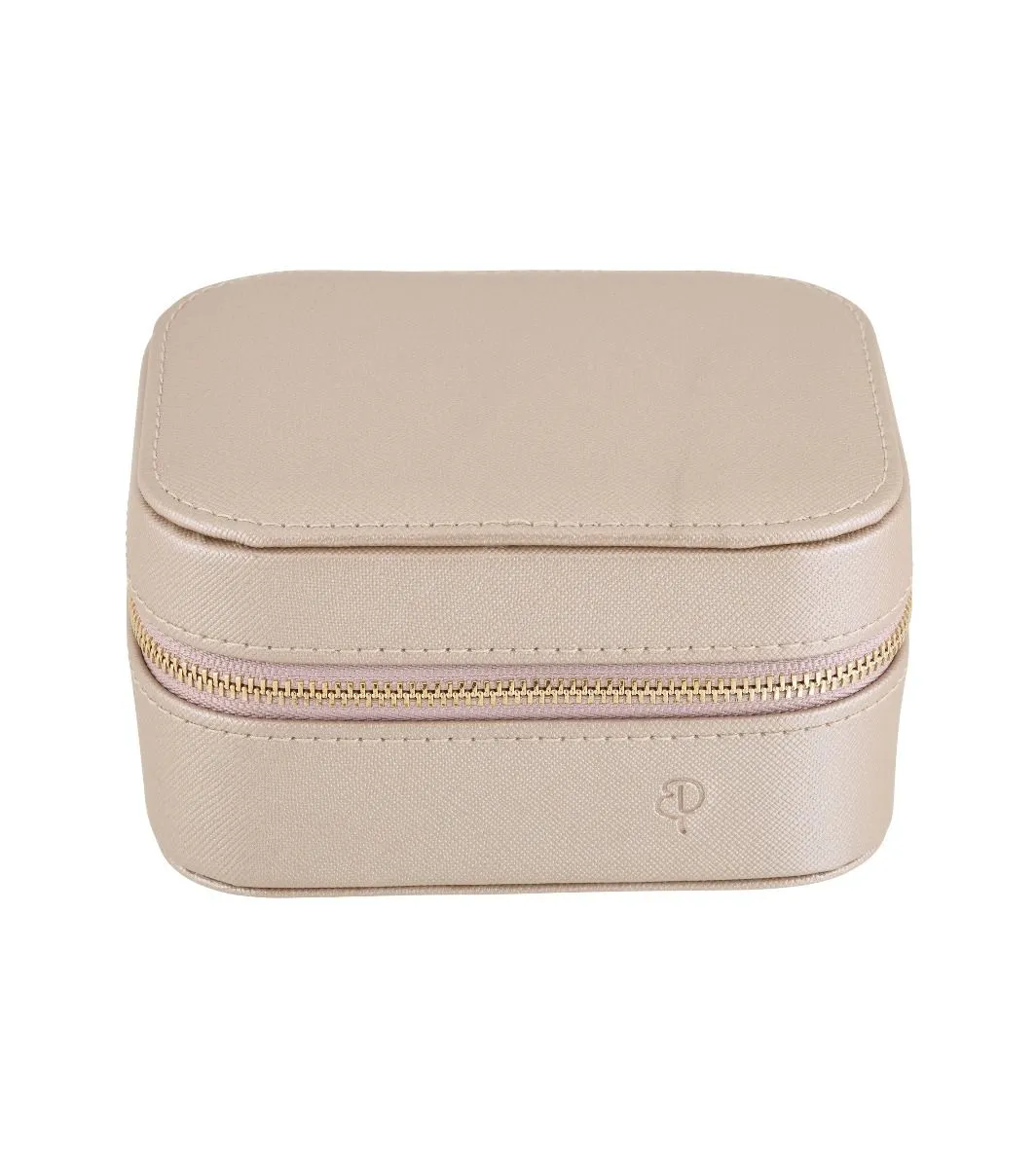 Jewellery Travel Case L Light Clay