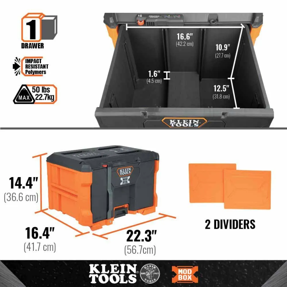 Klein 54821MB MODbox Single Drawer Toolbox