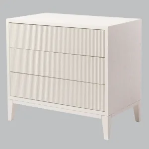 Livingsley Aster 3 Drawer Chest – White