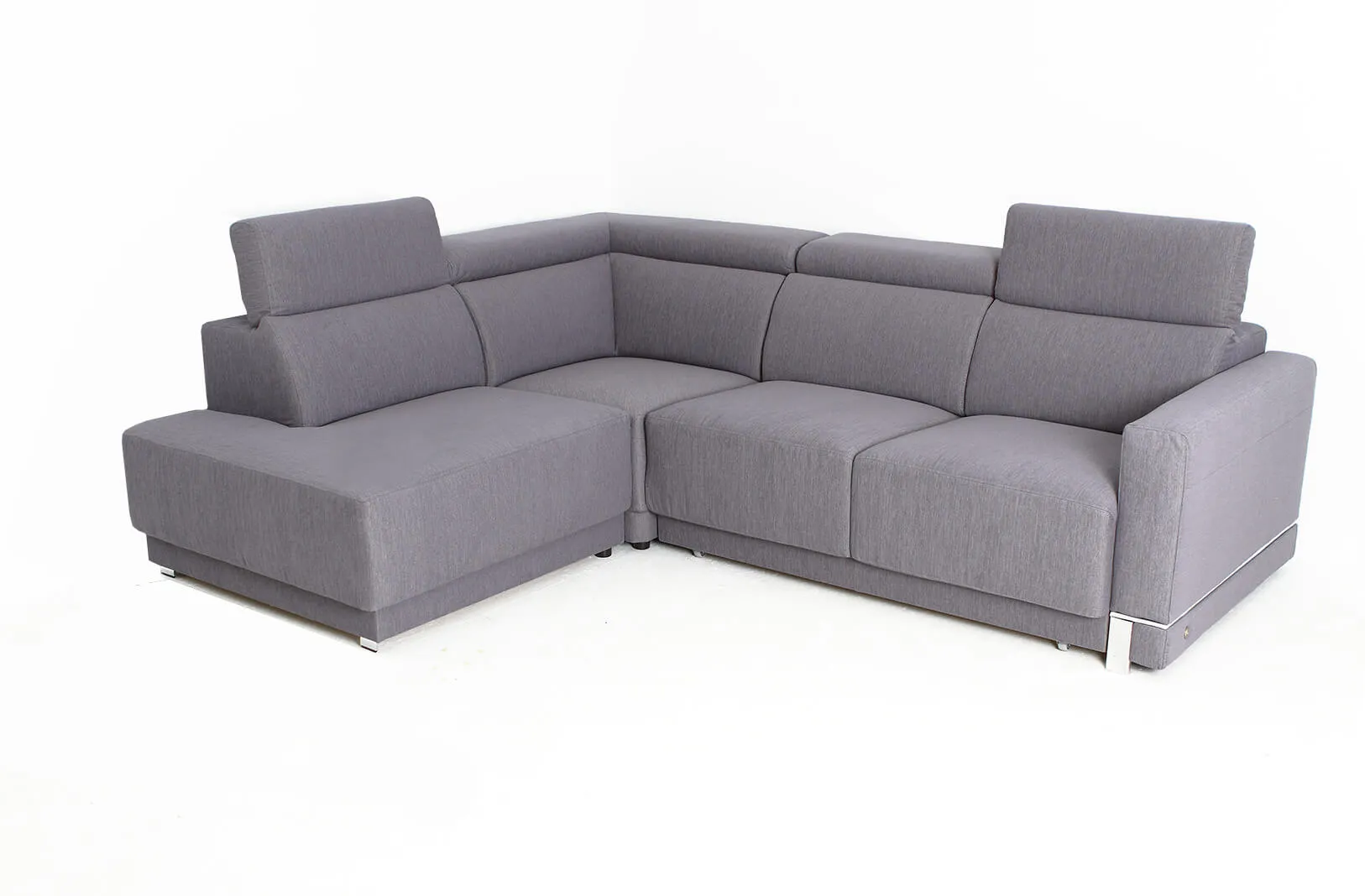 Marburg Gray Sectional with sofa bed and storage