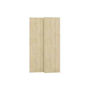 Neaurding 2Pcs Moth Proof Manufactured Wood Shelf Divider