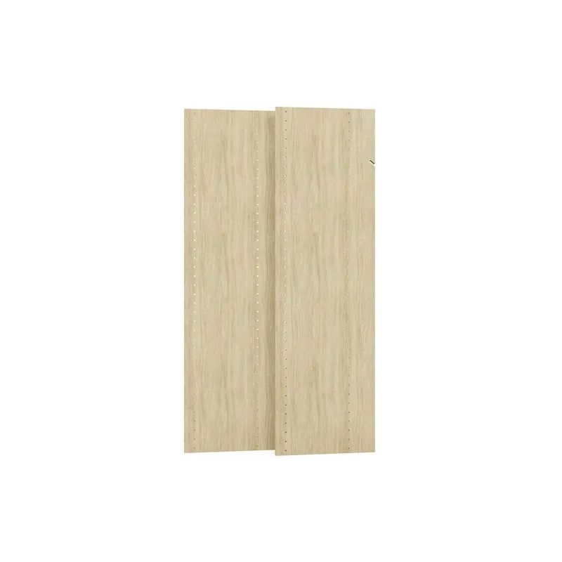 Neaurding 2Pcs Moth Proof Manufactured Wood Shelf Divider