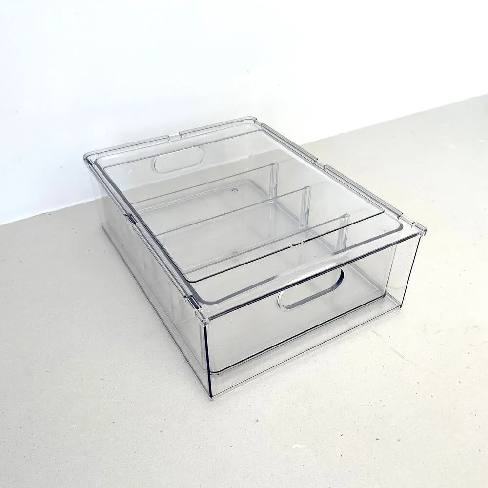 Nina 6L Stackable Divided Acrylic Drawer