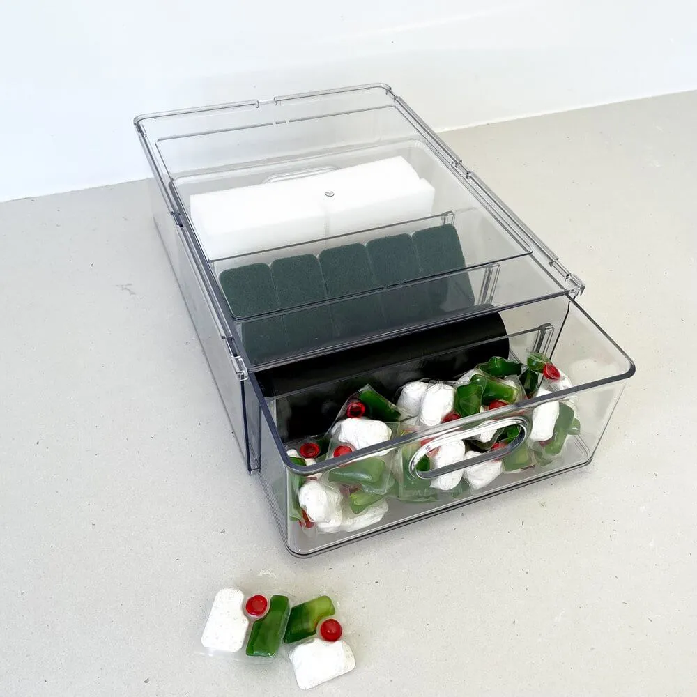 Nina 6L Stackable Divided Acrylic Drawer