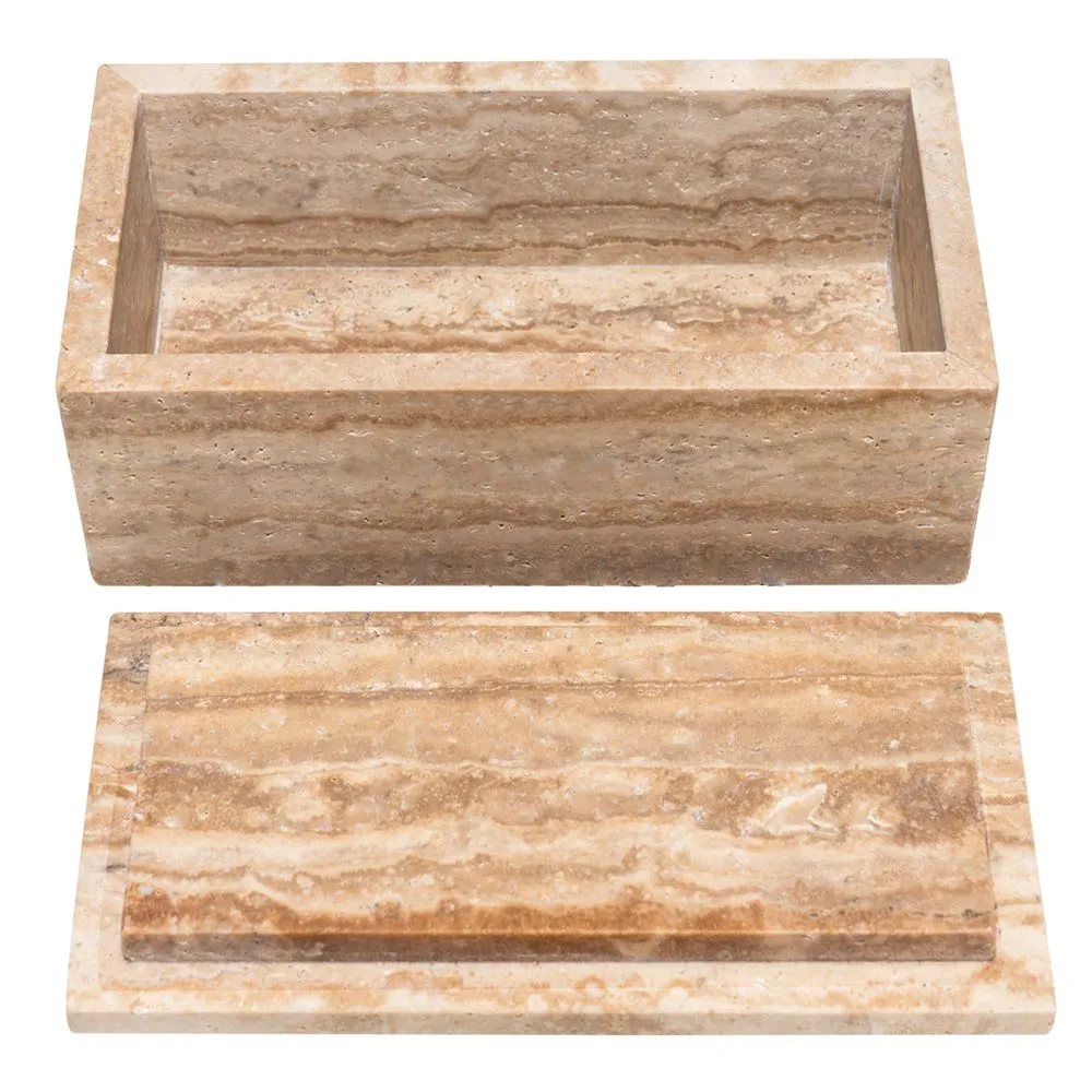 Odin Storage Box - Large Travertine