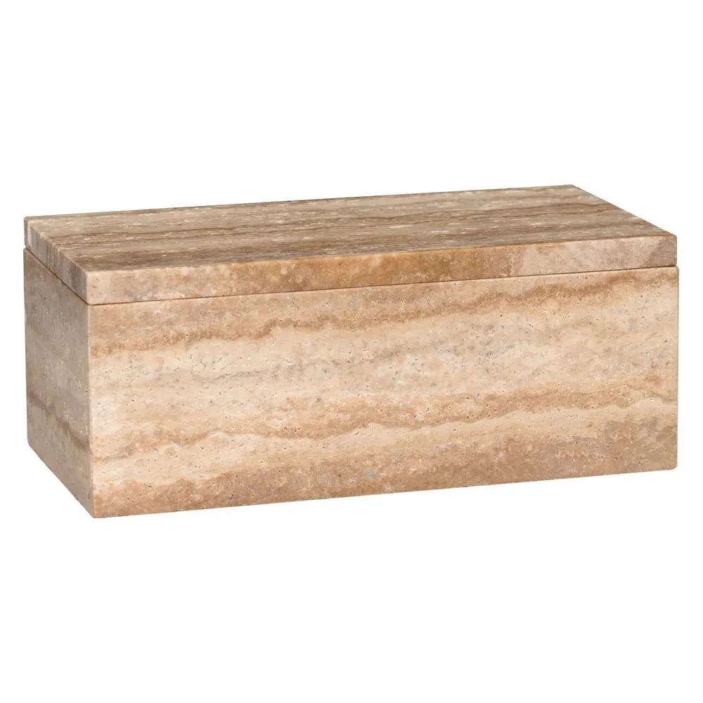 Odin Storage Box - Large Travertine