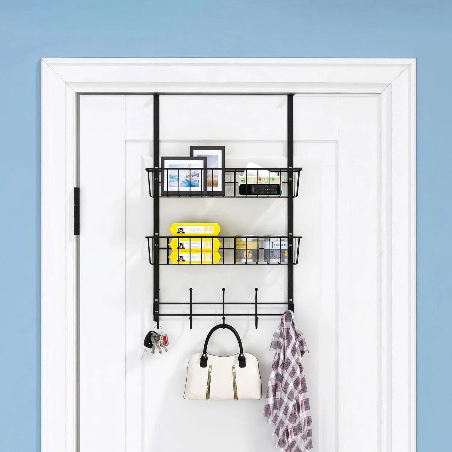 Over The Door Hooks Organizer