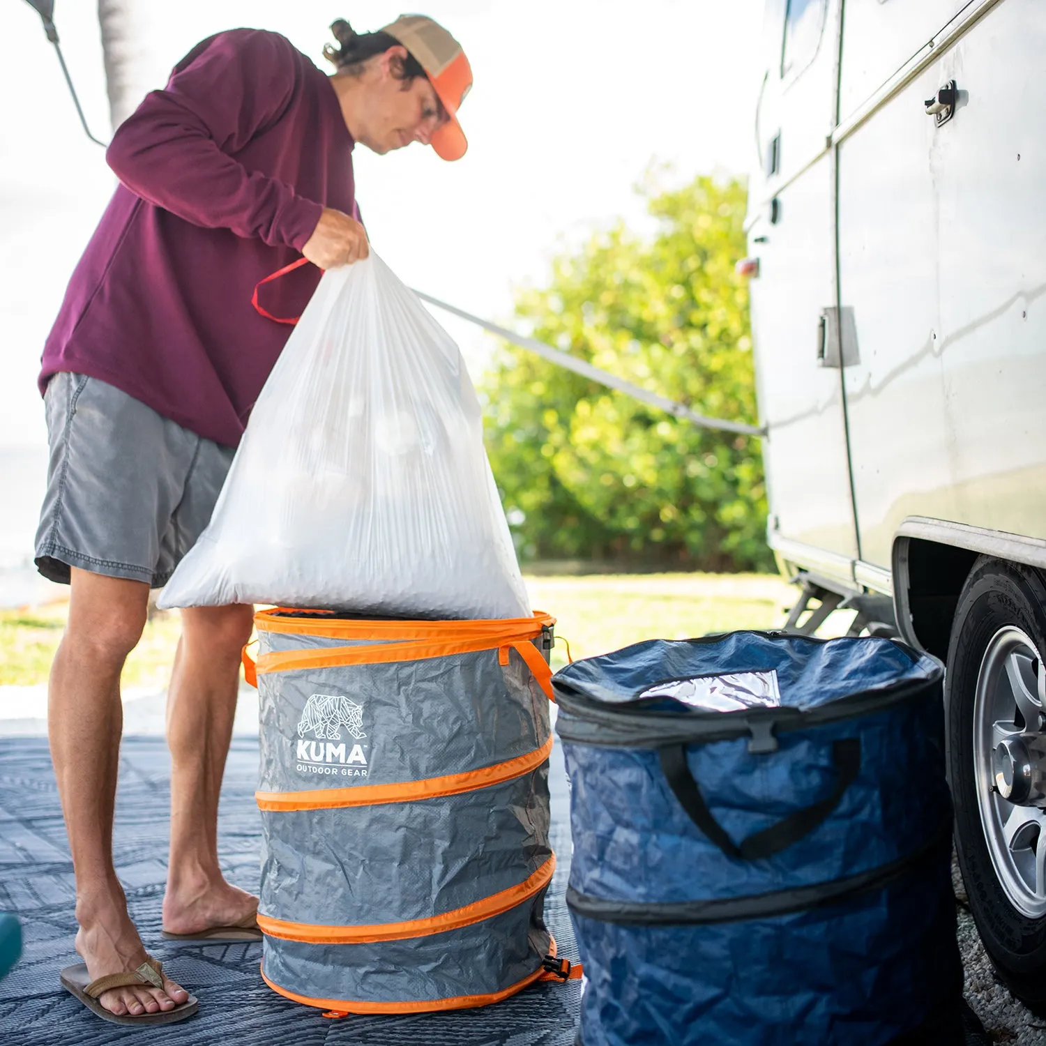 Pop Up Waste Bin by KUMA