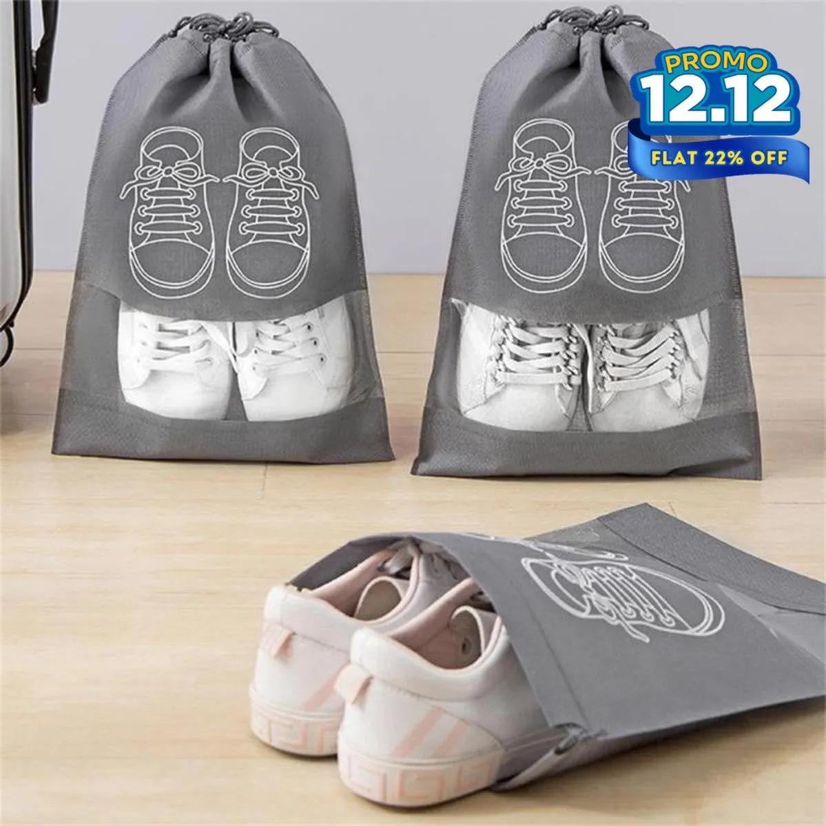 Portable Travel Shoe Bag