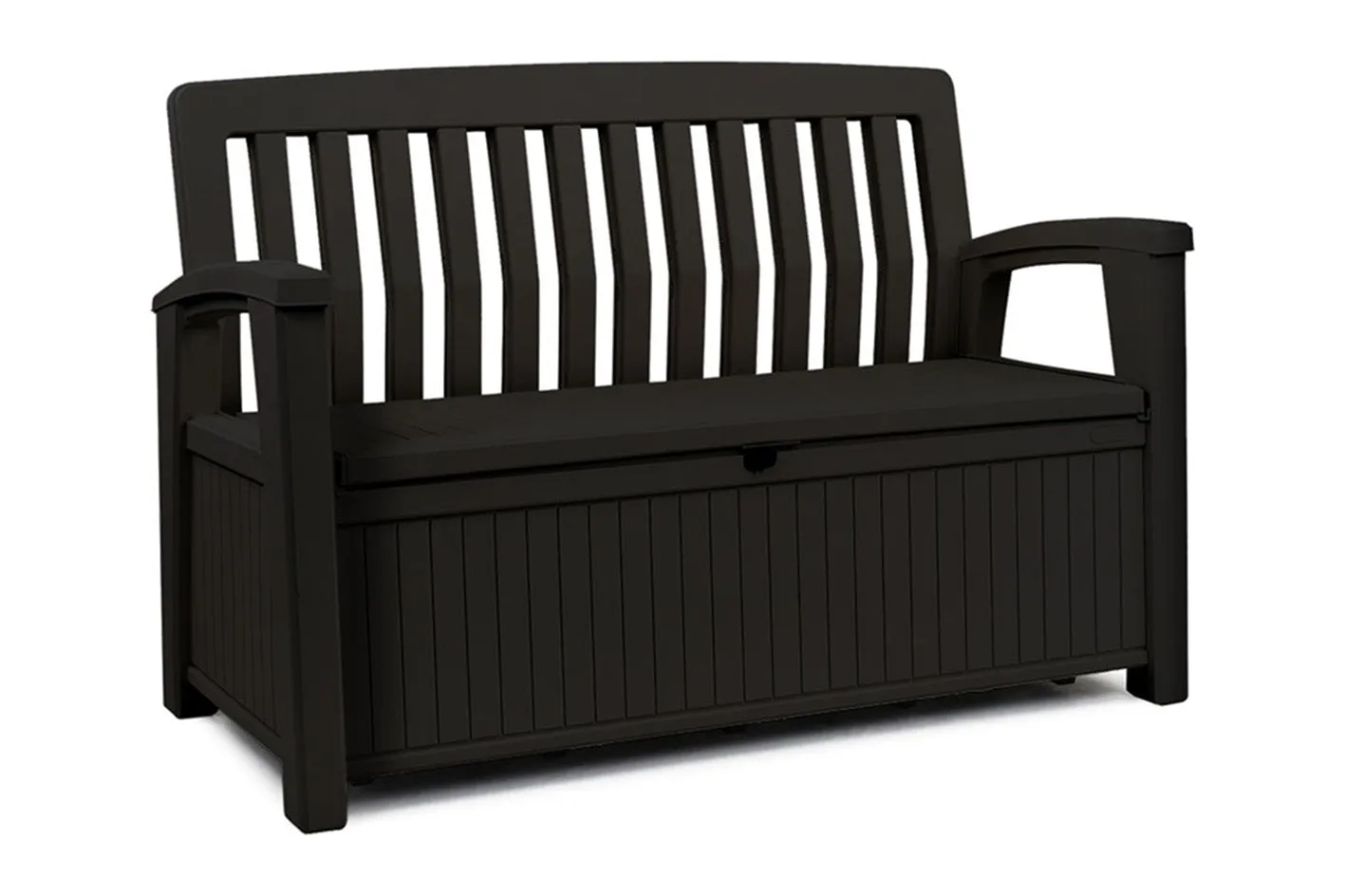 PRE ORDER: DEC. - Keter Patio 227L Storage Bench- Graphite