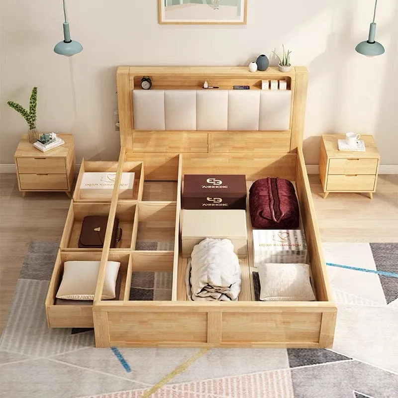 Renco Storage Wooden Bed Frame