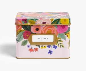 Rifle Paper Co. Recipe Tin - Juliet Rose