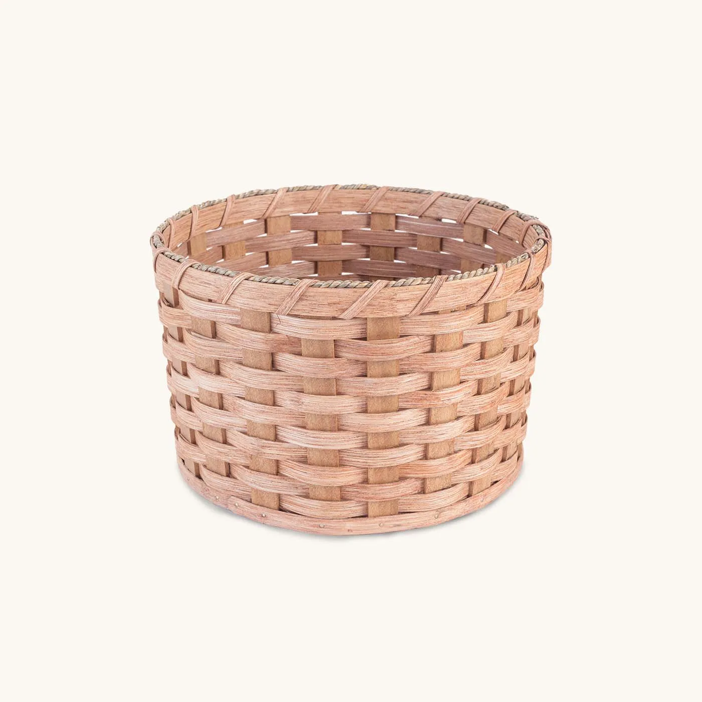 Round Wicker Baskets | Custom Size Woven Circle Baskets