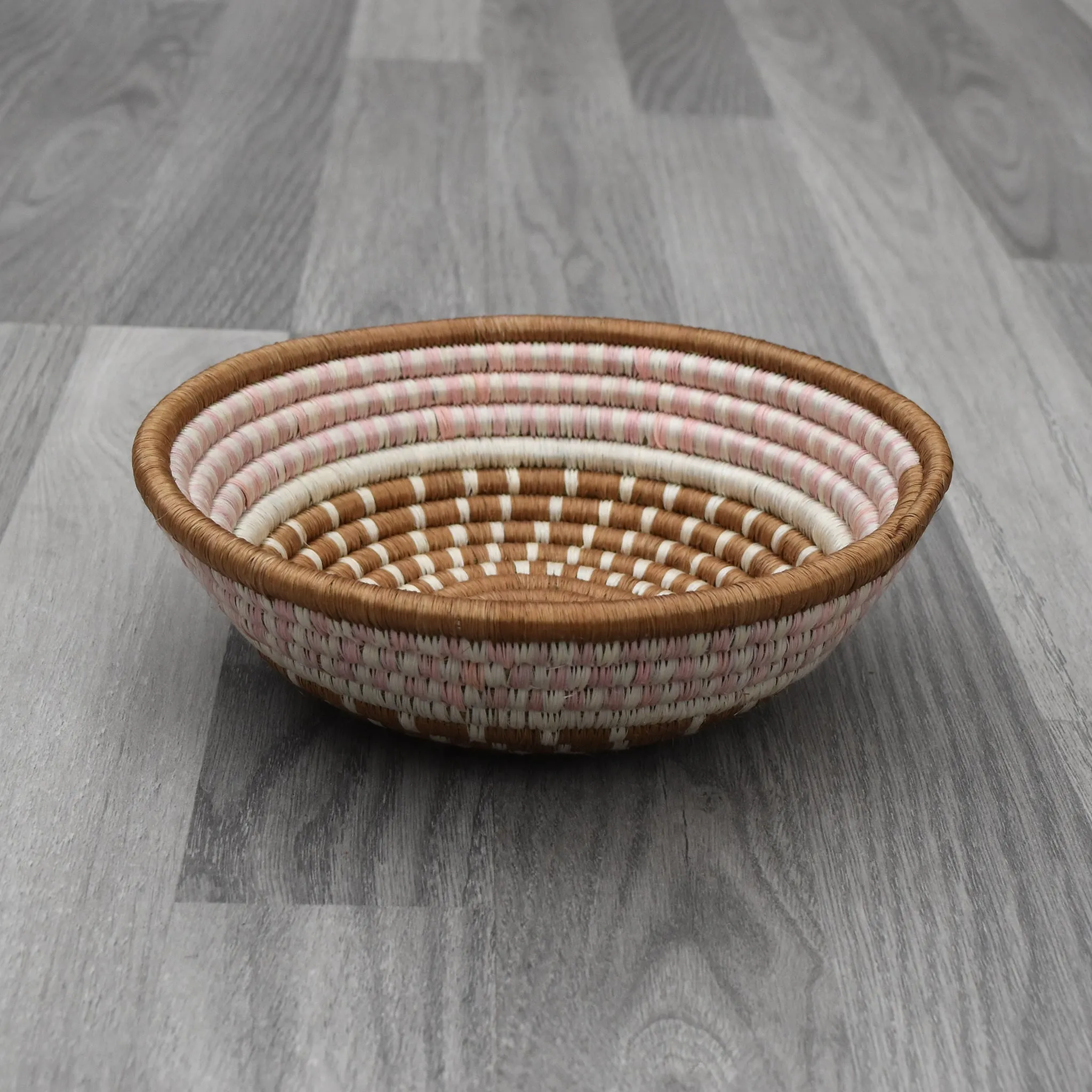 Rwandan basket - African wall basket 12