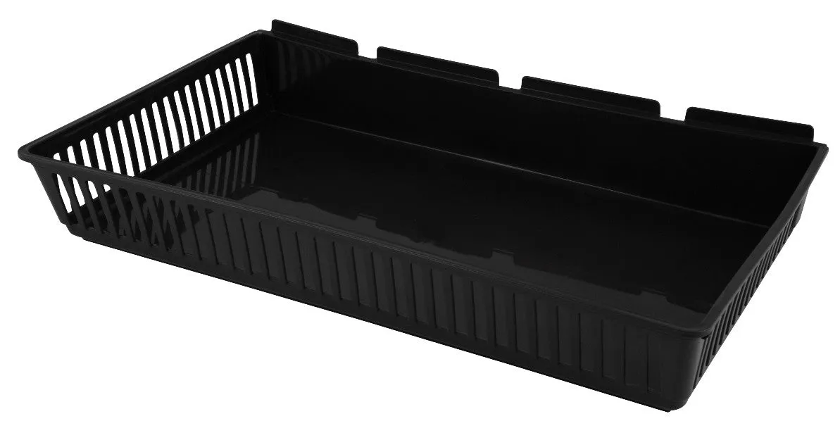 Slatbox® Plastic Slatwall Storage Bins, Popbox "Jumbo"  13.62 x 22.25 x 7