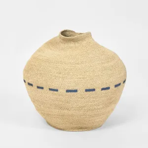 Stitch Woven Basket Natural