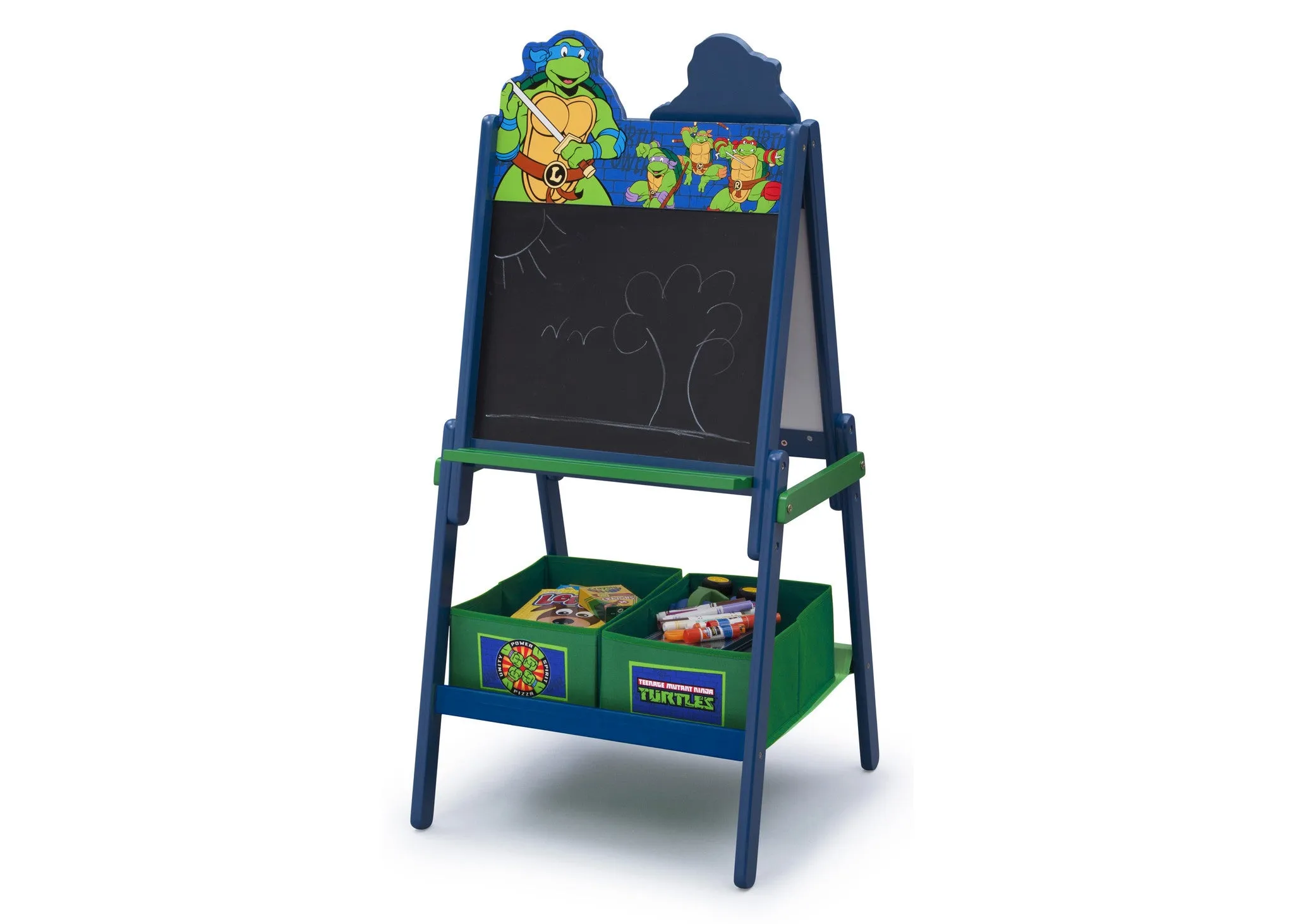 Teenage Mutant Ninja Turtles Wooden Double Sided Activity Easel