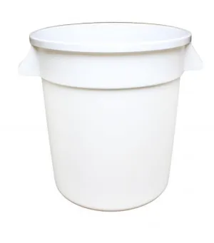 Trash Can Round White 20 Gal