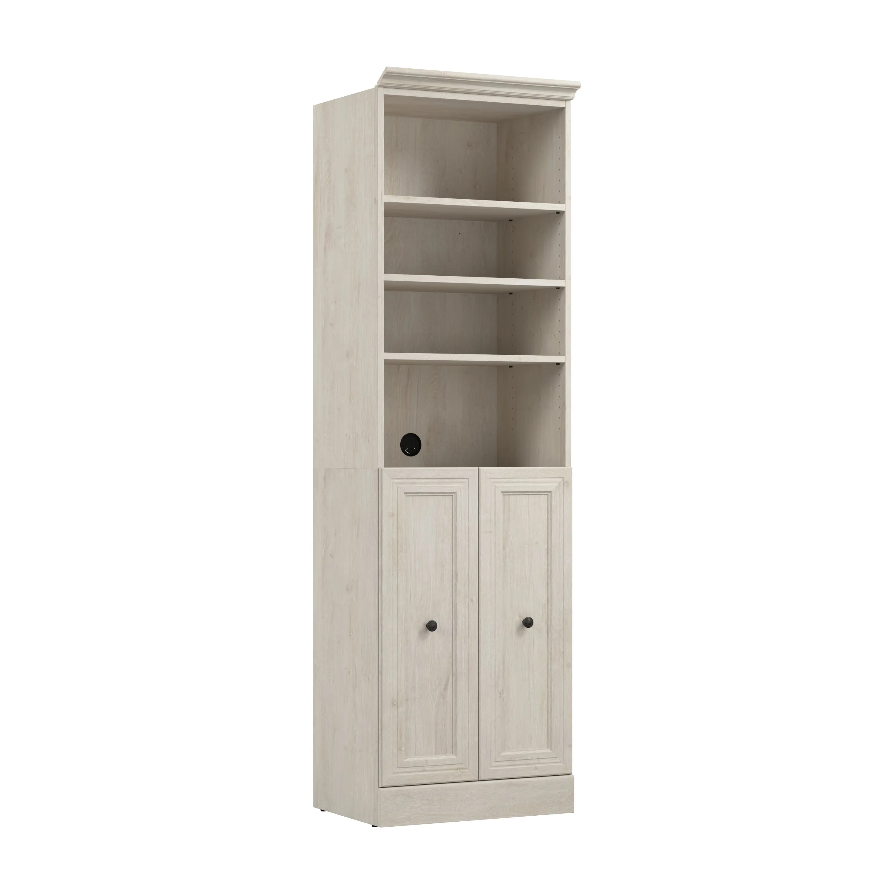 Versatile 25W Closet Organizer with Doors - Available in 2 Colours