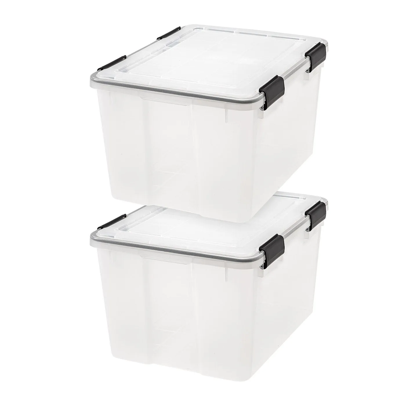 WeatherPro® Storage Box, 2 Pack, Clear